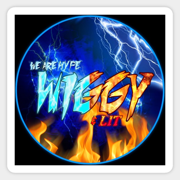Wiggy Swag Sticker by WiggysSwag